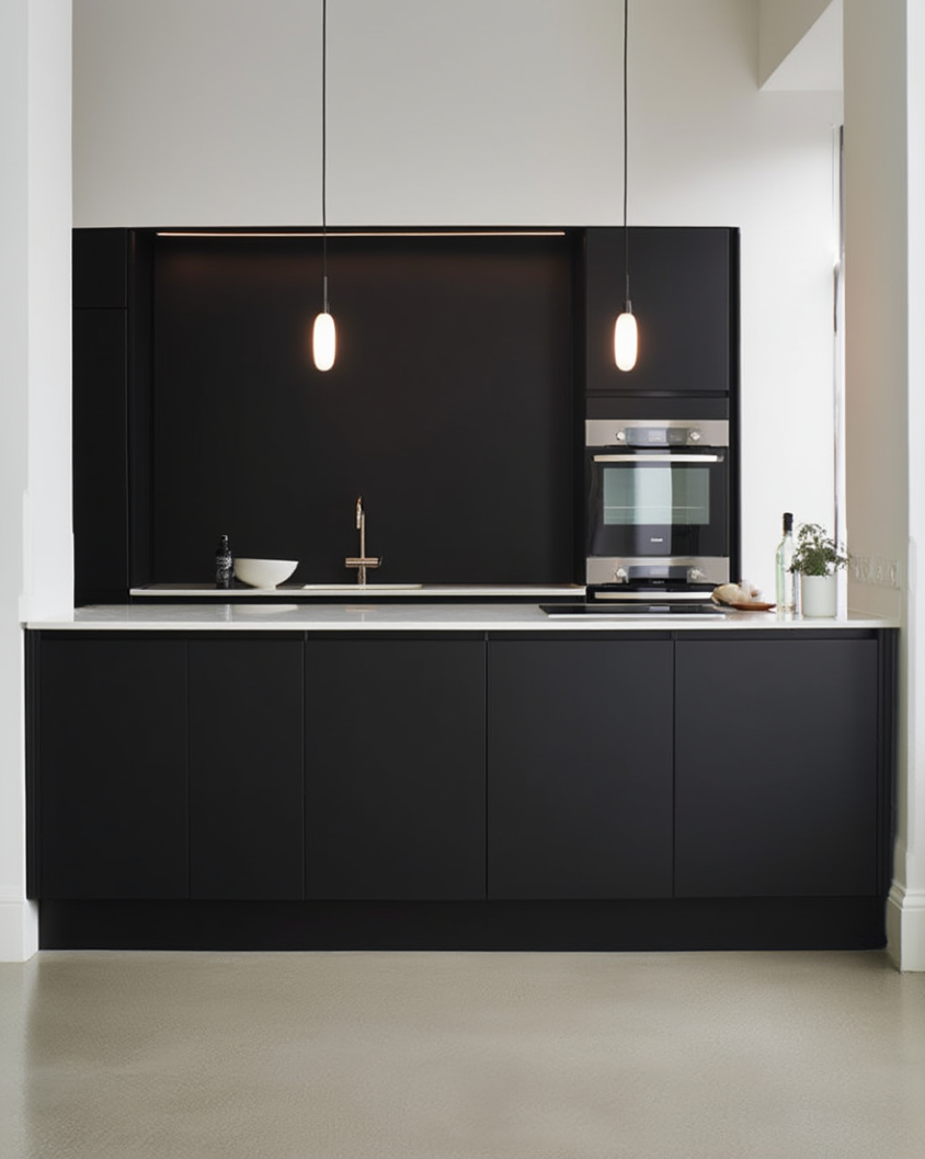 FRONT MEBLOWY CZARNY 190 PE na wymiar - obrazek 3