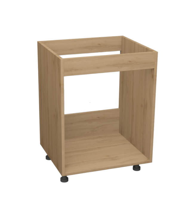 Korpus meblowy kuchenny, Szafka kuchenna dolna pod zlew - Dąb Wotan