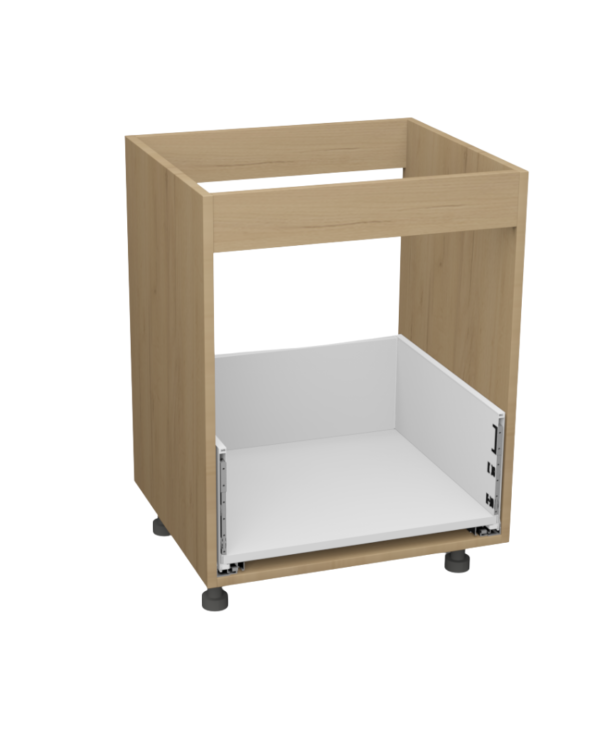 Korpus meblowy kuchenny, Szafka kuchenna z szufladą- Dąb Craft Złoty