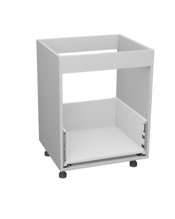 Korpus meblowy kuchenny, Szafka kuchenna z szufladą- Szary jasny