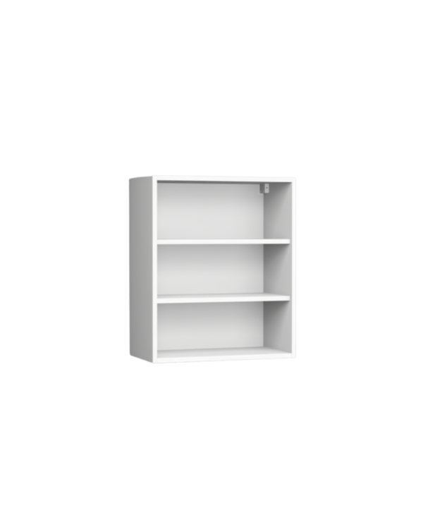 Korpus meblowy kuchenny górny, Szafka wisząca z półkami 720mm – Biały klasyczny