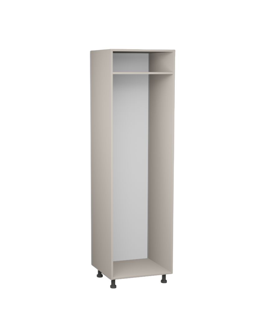 Korpus meblowy kuchenny, Szafka kuchenne wysoka pod lodówkę 178cm - Kaszmir