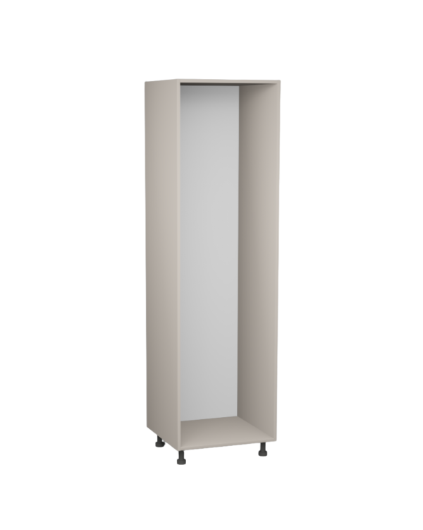 Korpus meblowy kuchenny, Szafka kuchenne wysoka pod lodówkę 193cm - Kaszmir