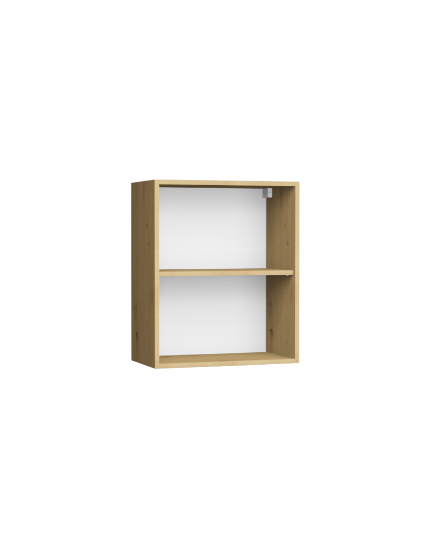 Korpus meblowy kuchenny górny, Szafka wisząca z półką 720mm – Dąb Artisan