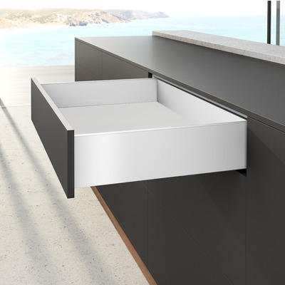 Szuflada AvanTech YOU Hettich 450 mm biała niska 139 mm cichy domyk 40kg