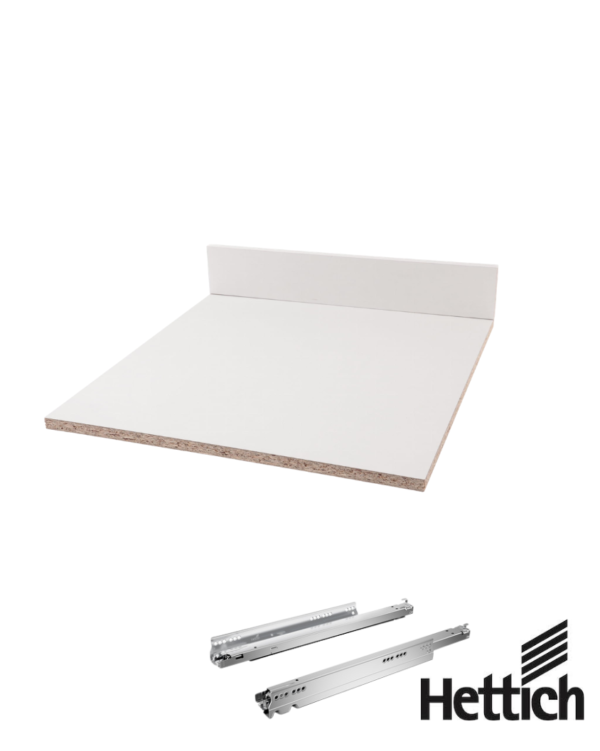Zestaw płyt do szuflad HETTICH do szafki o szerokości 60 cm H-101 mm
