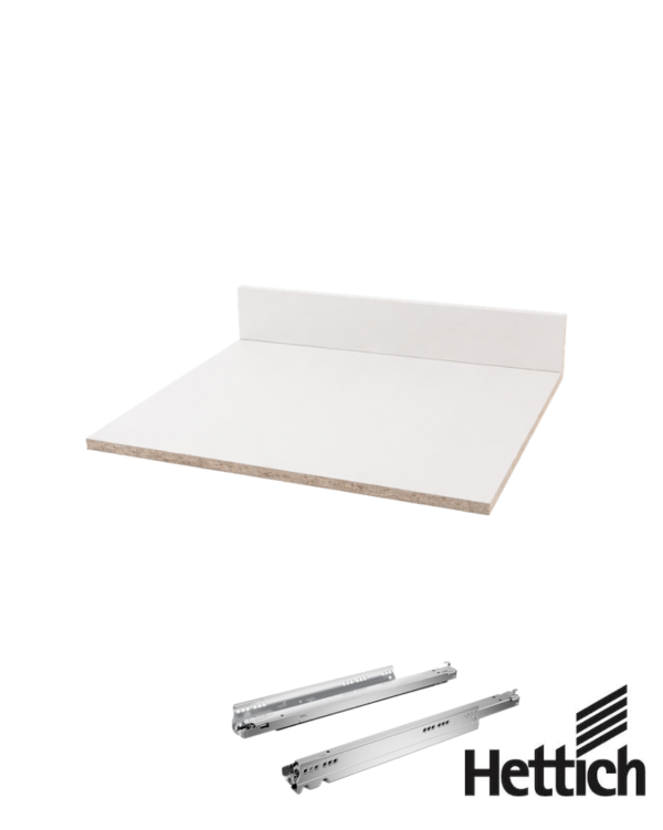 Zestaw płyt do szuflad HETTICH do szafki o szerokości 70 cm H-101 mm
