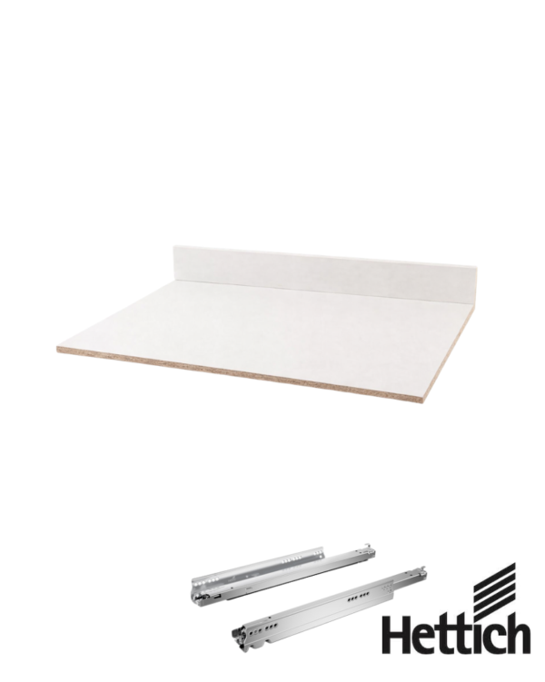 Zestaw płyt do szuflad HETTICH do szafki o szerokości 80 cm H-101 mm