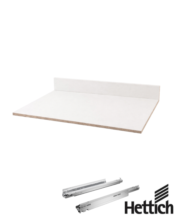 Zestaw płyt do szuflad HETTICH do szafki o szerokości 90 cm H-101 mm