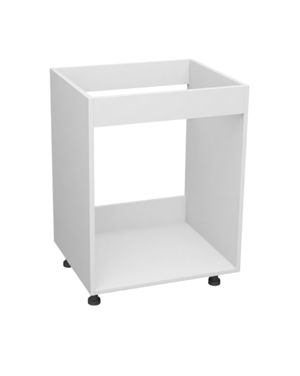 Korpus meblowy kuchenny, Szafka kuchenna dolna pod zlew - Biały klasyczny